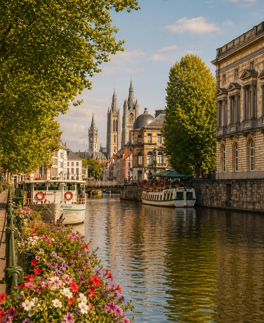 Gent (Ghent) — Einsatzgebiet CK Internationale Zollagentur