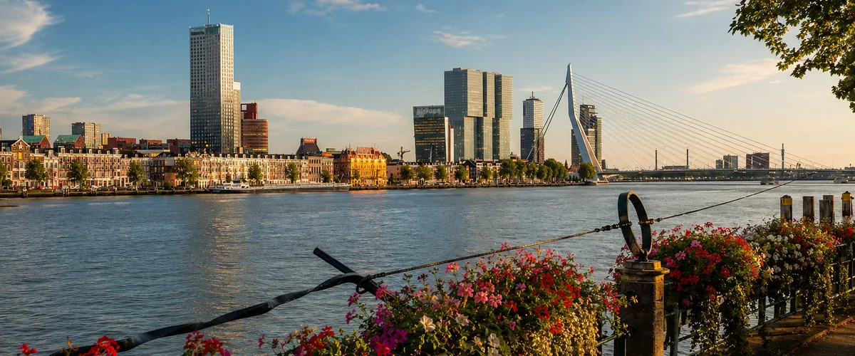 Aerial view of the Port of Rotterdam — CK International Customs Agency, your navigator through Europe’s largest port