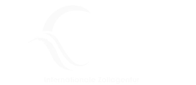 CK Internationale Zollagentur GmbH – Logo für dunkle Hintergründe