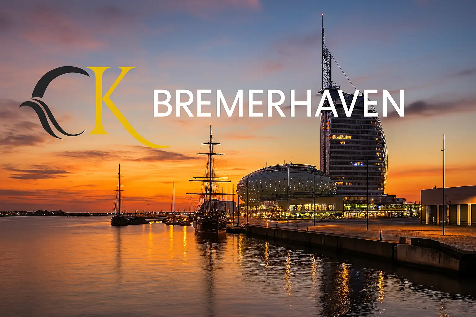 Der Überseehafen Bremerhaven, Spezialgebiet für Auto- und Kühlgut-Logistik der CK Internationale Zollagentur GmbH.