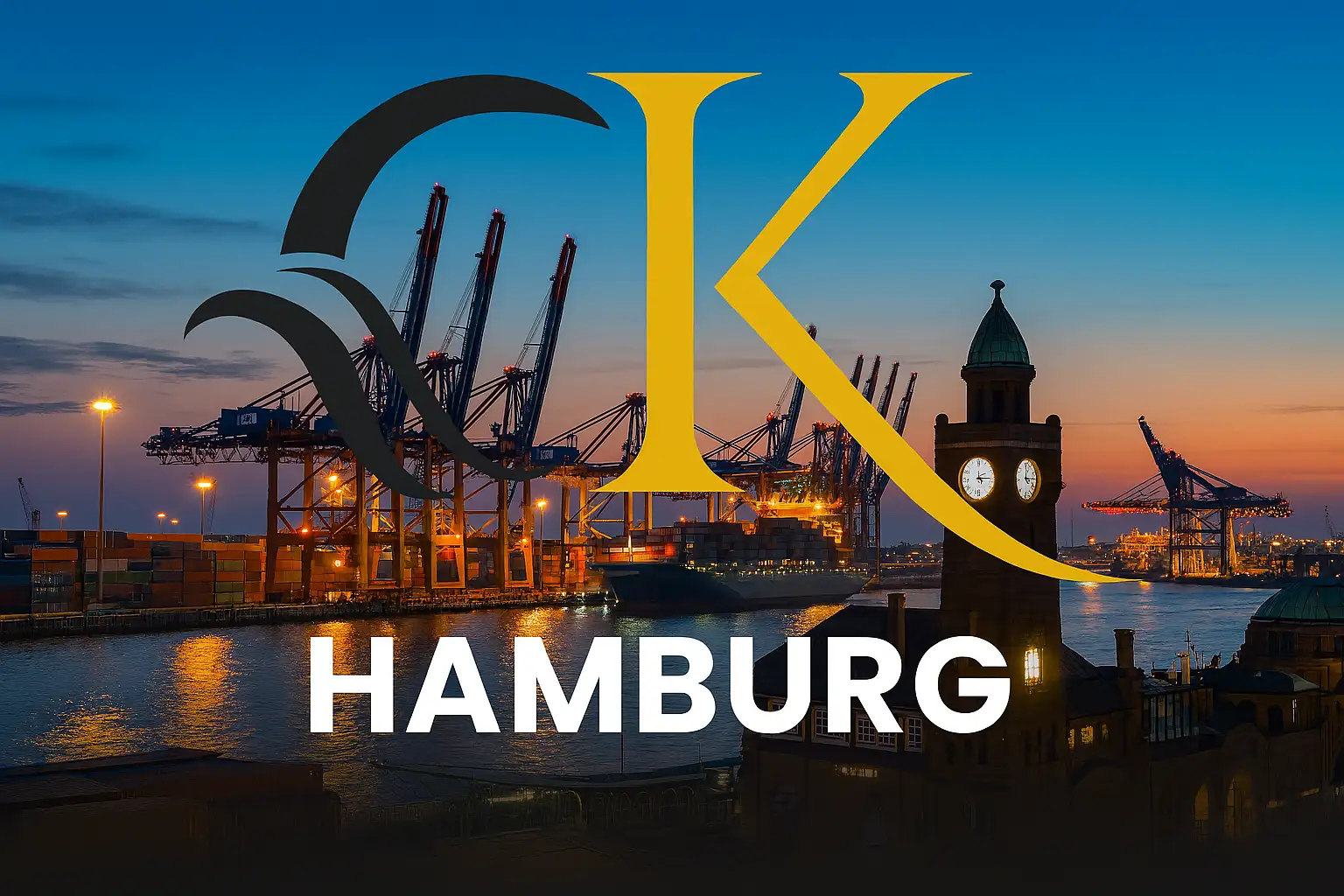 Hafen von Hamburg, Symbol für die professionelle Zollabwicklung durch die CK Internationale Zollagentur GmbH.