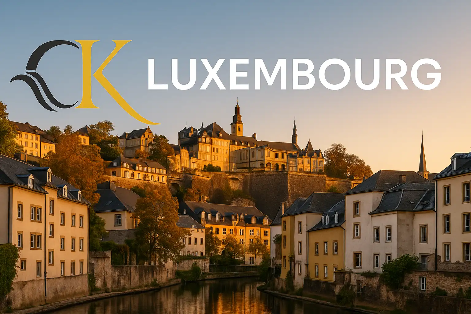 Die Adolphe-Brücke in Luxemburg, Symbol für die Verbindung europäischer Märkte, betreut durch die CK Zollagentur.