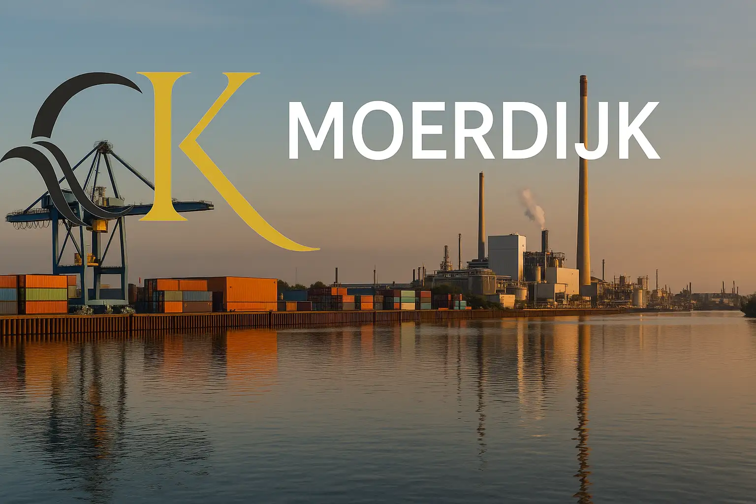 Der Hafen von Moerdijk, Zentrum für Chemie-Logistik und Intermodalverkehr, betreut durch die CK Zollagentur.