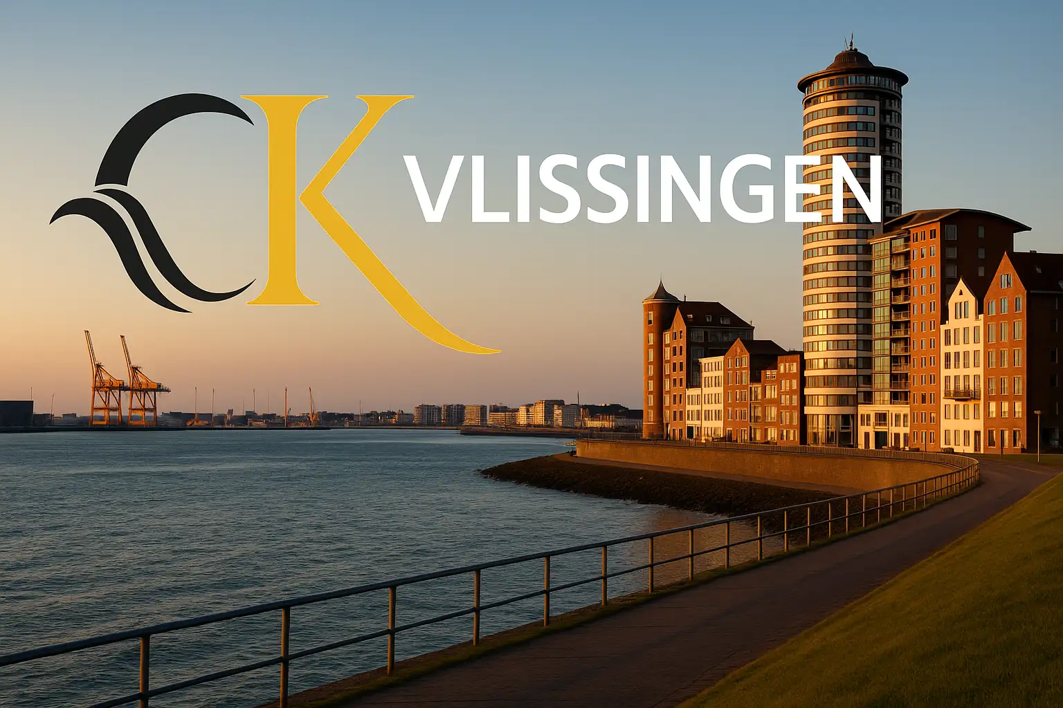 Der Seehafen Vlissingen, strategisches Gateway in den North Sea Port, professionell betreut von der CK Zollagentur.
